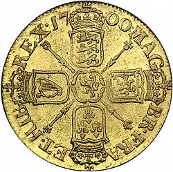 Large Reverse for Guinea 1700 coin