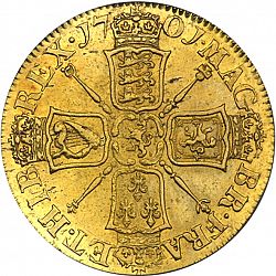 Large Reverse for Guinea 1701 coin