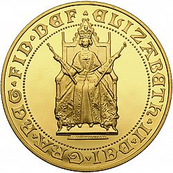 Large Obverse for Sovereign 1989 coin