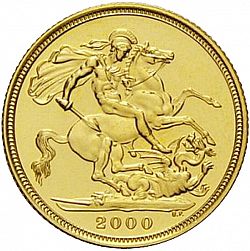 Large Reverse for Sovereign 2000 coin