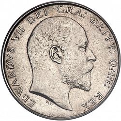 Large Obverse for Halfcrown 1905 coin