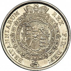 Large Reverse for Halfcrown 1817 coin