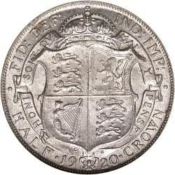 Large Reverse for Halfcrown 1920 coin