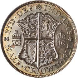 Large Reverse for Halfcrown 1927 coin