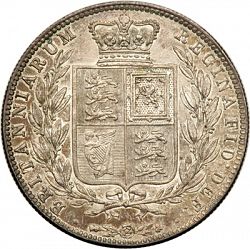 Large Reverse for Halfcrown 1879 coin