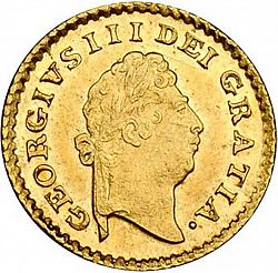 Large Obverse for Third Guinea 1800 coin