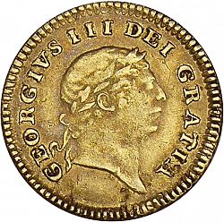 Large Obverse for Third Guinea 1804 coin