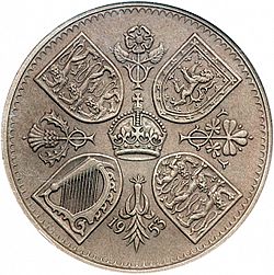 Large Reverse for Crown 1953 coin