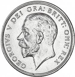 Large Obverse for Crown 1930 coin