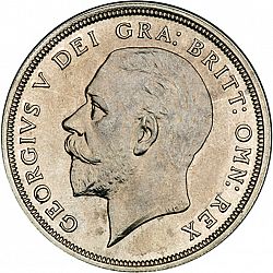 Large Obverse for Crown 1931 coin