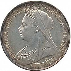 Large Obverse for Crown 1900 coin