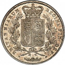 Large Reverse for Crown 1844 coin