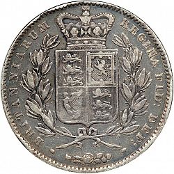 Large Reverse for Crown 1847 coin