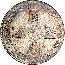 Large Reverse for Crown 1696 coin
