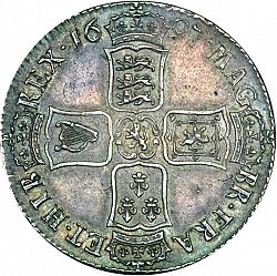 Large Reverse for Crown 1697 coin