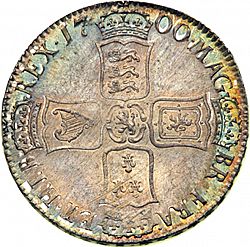 Large Reverse for Crown 1700 coin
