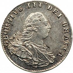 Large Obverse for Penny 1795 coin