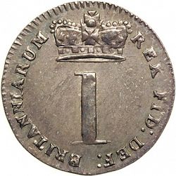 Large Reverse for Penny 1820 coin