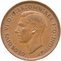 Large Obverse for Penny 1944 coin