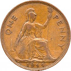 Large Reverse for Penny 1944 coin