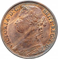 Large Obverse for Penny 1879 coin