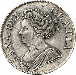 Large Obverse for Shilling 1711 coin