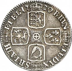 Large Reverse for Shilling 1720 coin