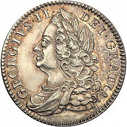 Large Obverse for Shilling 1746 coin
