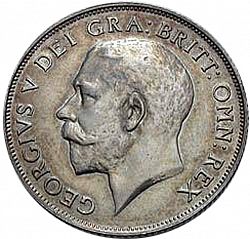 Large Obverse for Shilling 1911 coin