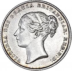 Large Obverse for Shilling 1840 coin
