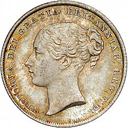 Large Obverse for Shilling 1841 coin