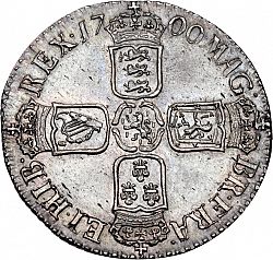 Large Reverse for Shilling 1700 coin