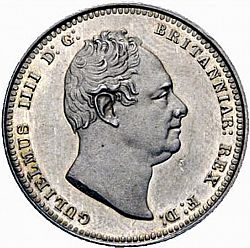 Large Obverse for Shilling 1831 coin