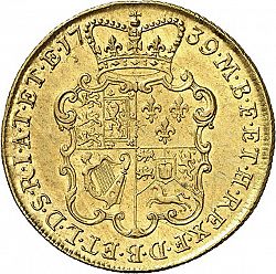 Large Reverse for Two Guineas 1739 coin