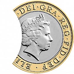 Large Obverse for £2 2014 coin