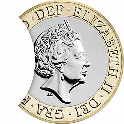 Large Obverse for £2 2016 coin
