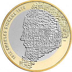 Large Reverse for £2 2012 coin