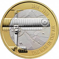 Large Reverse for £2 2017 coin