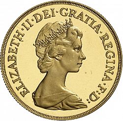 Large Obverse for Two Pounds 1980 coin