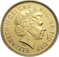 Large Obverse for Two Pounds 2005 coin
