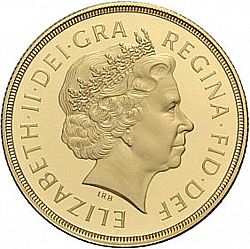 Large Obverse for Two Pounds 2010 coin