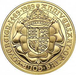 Large Reverse for Two Pounds 1989 coin