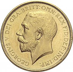 Large Obverse for Two Pounds 1911 coin