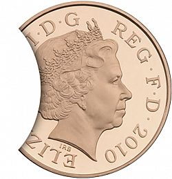 Large Obverse for 2p 2010 coin