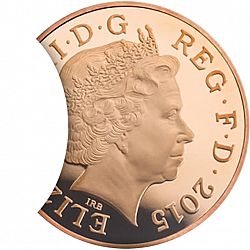 Large Obverse for 2p 2015 coin