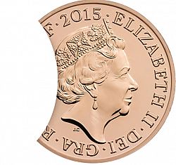Large Obverse for 2p 2015 coin