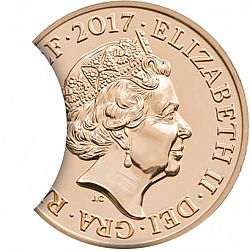 Large Obverse for 2p 2017 coin