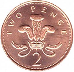 Large Reverse for 2p 2000 coin