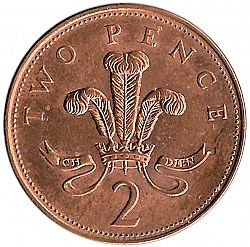 Large Reverse for 2p 2003 coin
