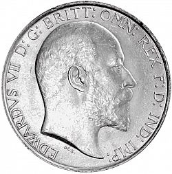 Large Obverse for Florin 1902 coin